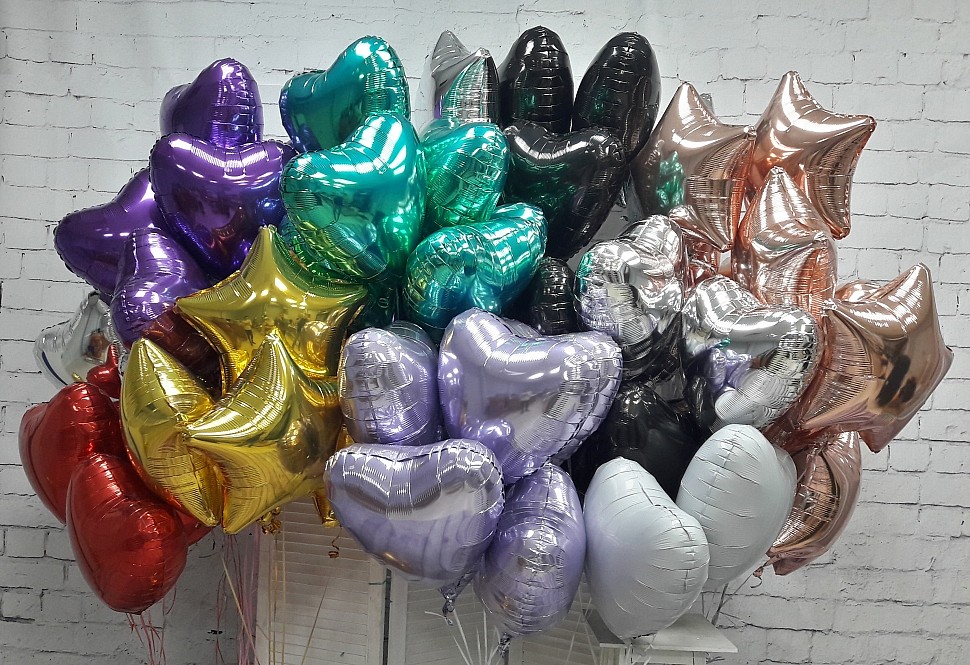 Воздушные шары с гелием в Москве