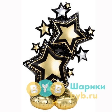 Фигура на подставке "Звезды Black&Gold"