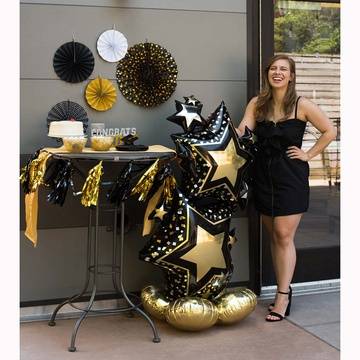 Фигура на подставке "Звезды Black&Gold"