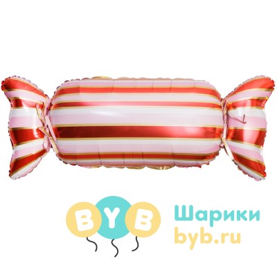 Шар-ФИГУРА "Конфета полосатая"