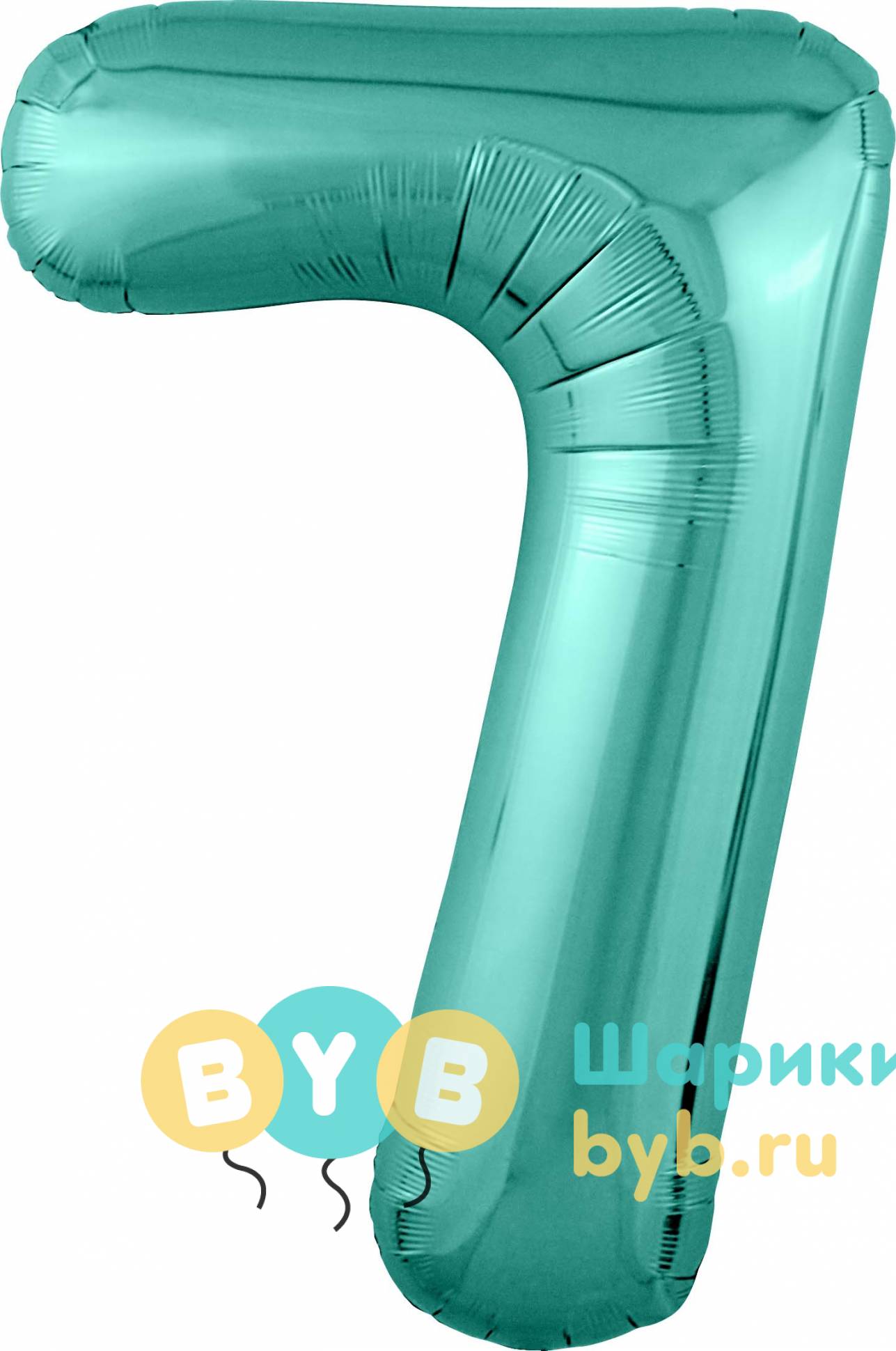 Цифра цвет тиффани