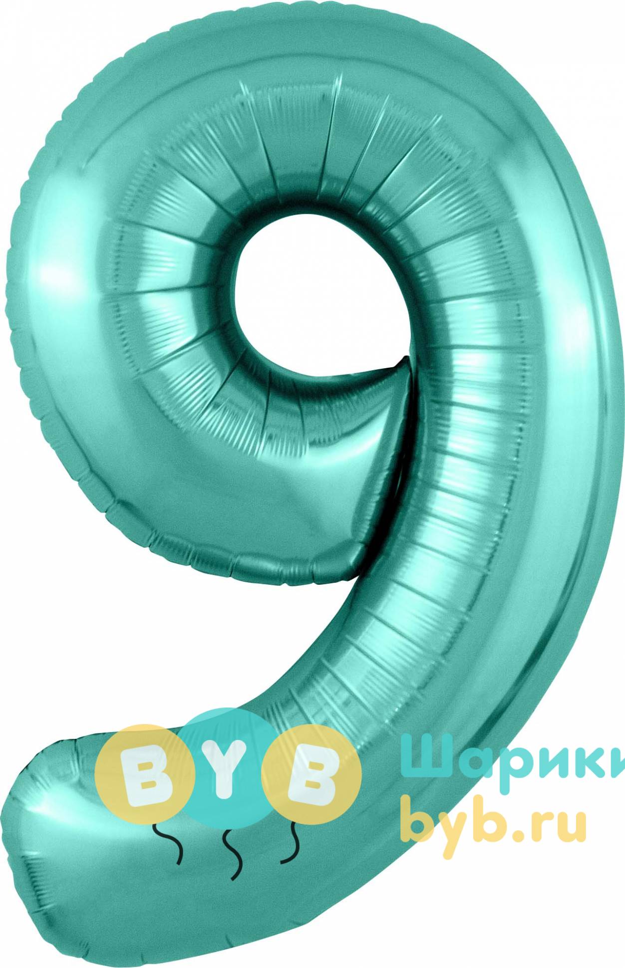 Цифра цвет тиффани