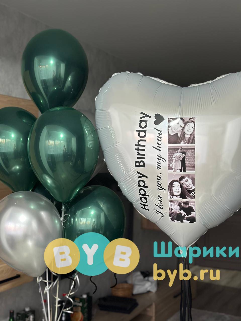 Шары с фото