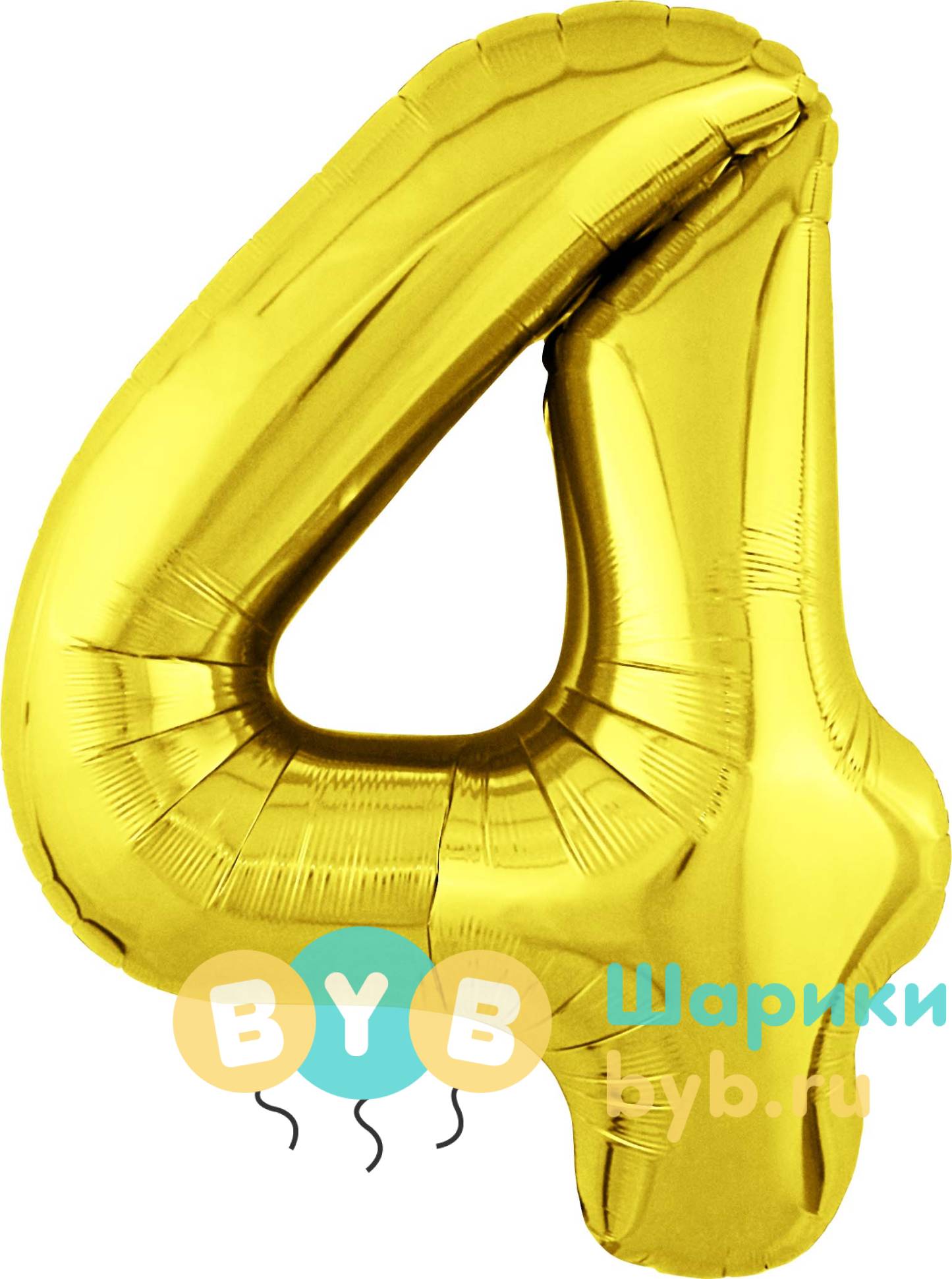 Цифра цвет золото