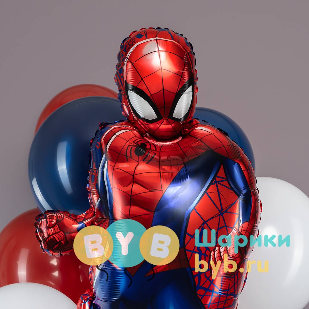 Шар фольгированный "Человек Паук"