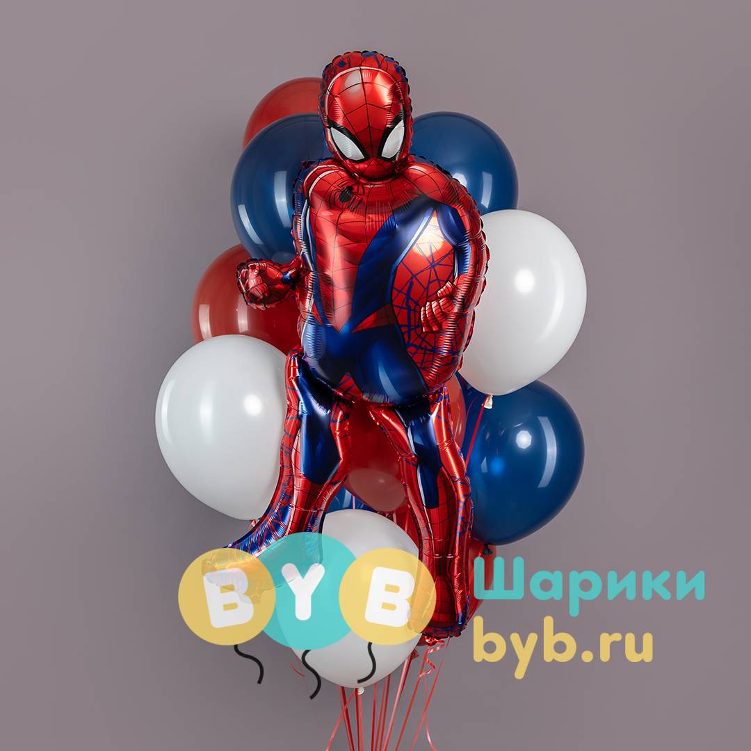 Шар фольгированный "Человек Паук"