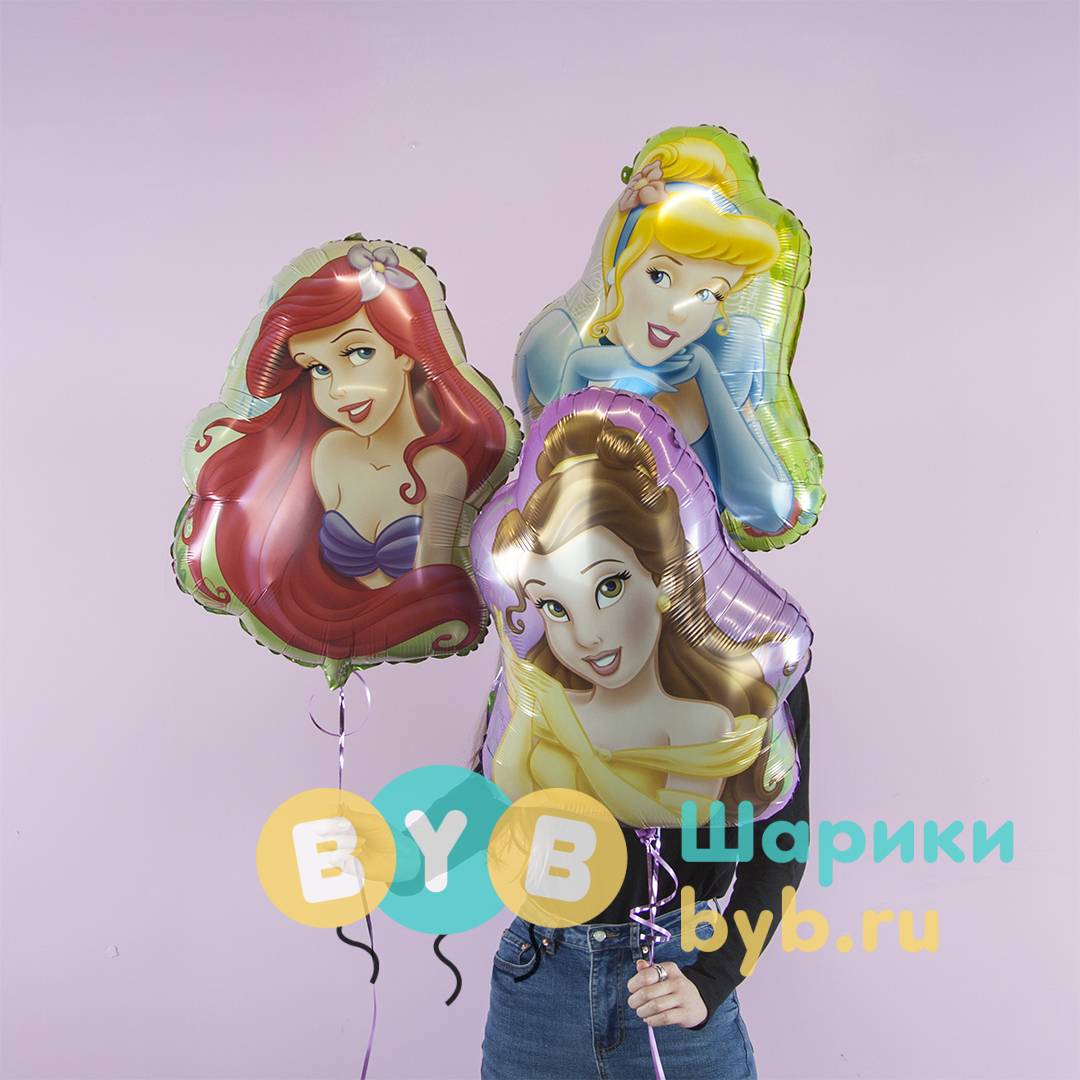 Шар фольгированный "Принцесса, Русалочка Ариэль"
