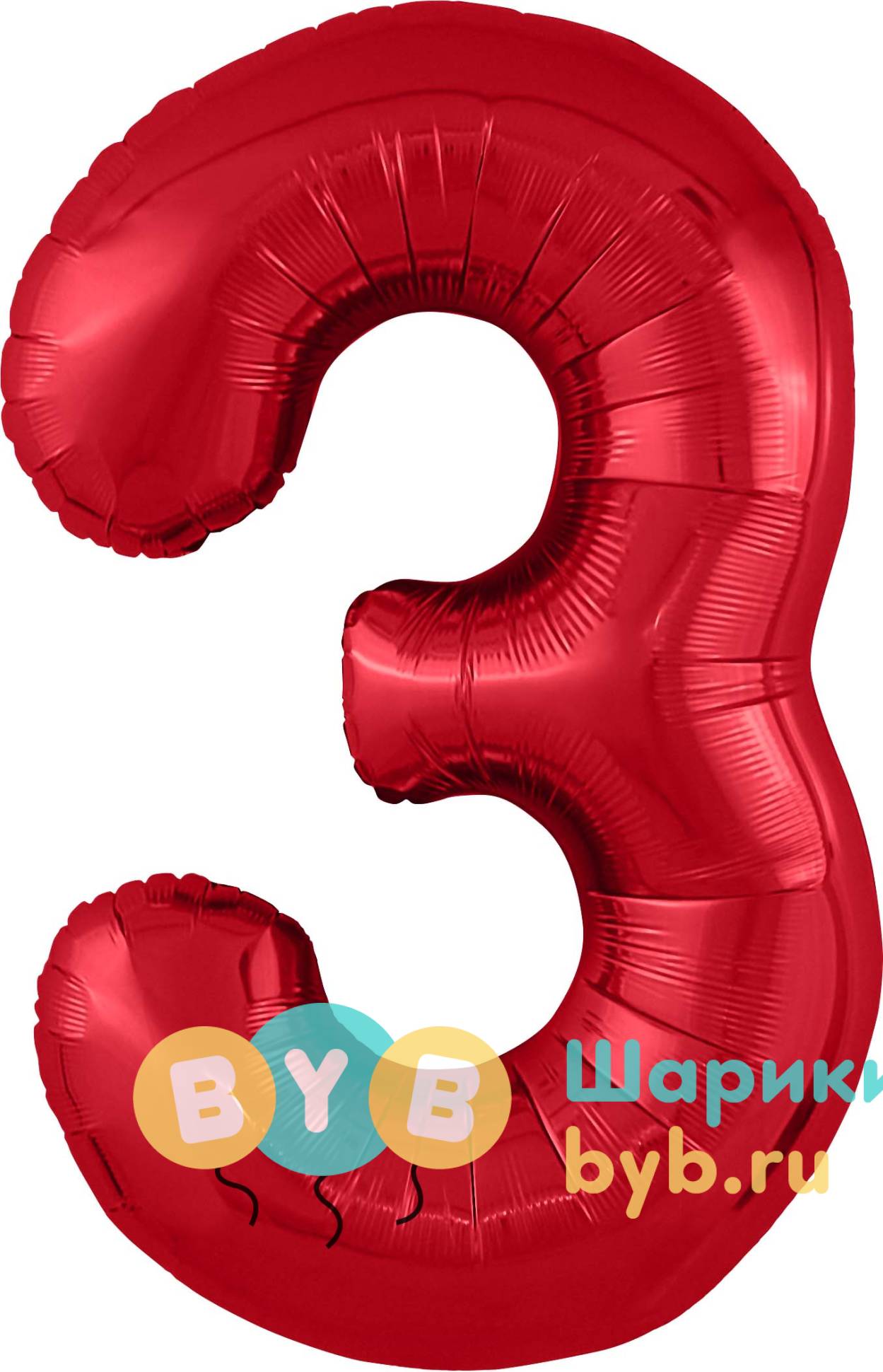 Цифра цвет красный