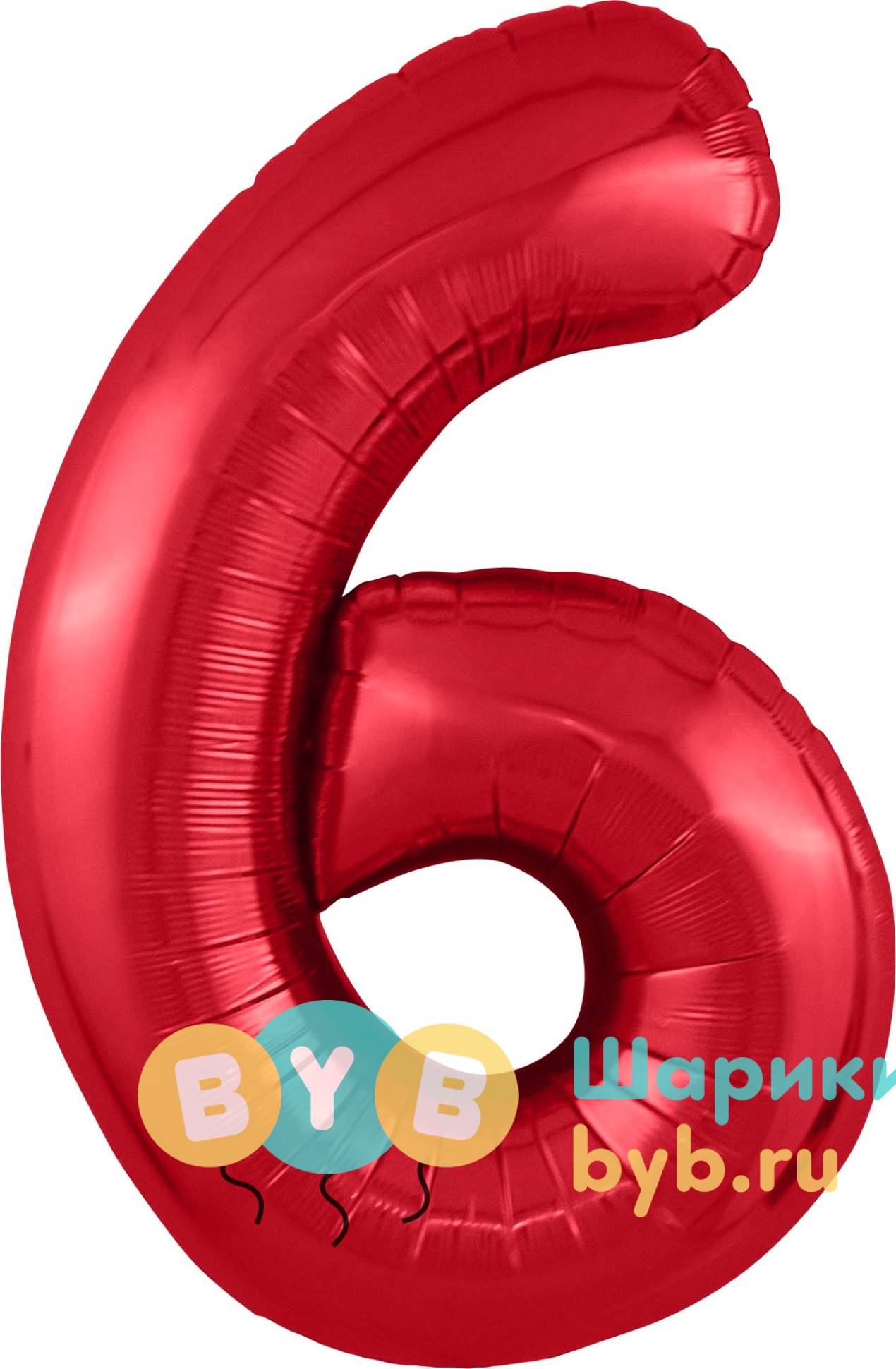 Цифра цвет красный