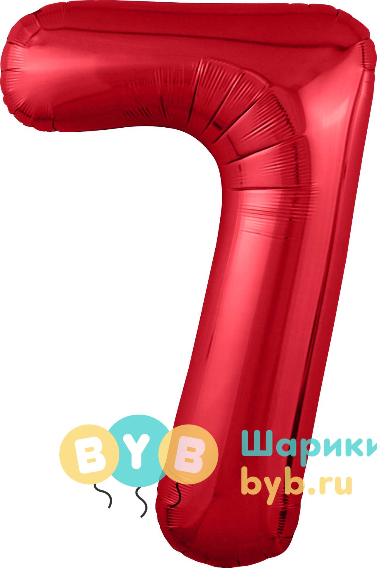 Цифра цвет красный