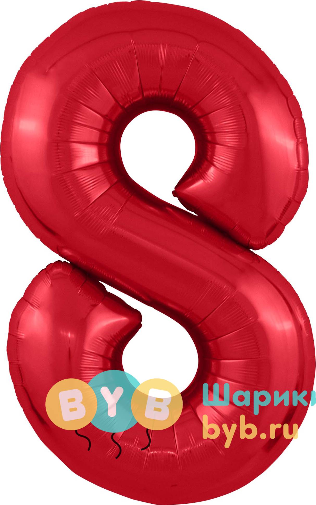 Цифра цвет красный