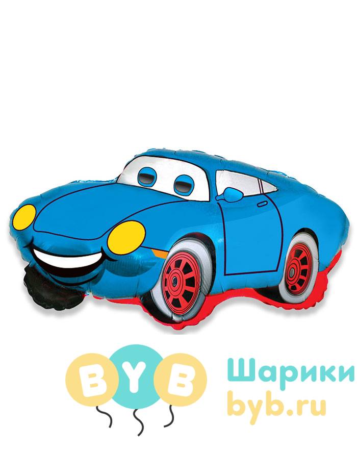 Шар фольгированный "Гоночная машина"