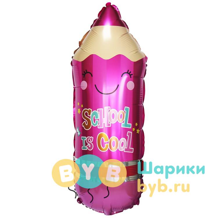 Шар фольгированный "Карандаш школьный"