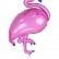 Шар фольгированный "Фламинго"