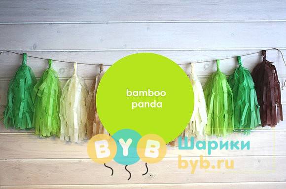 Гирлянда тассел "Bamboo panda"