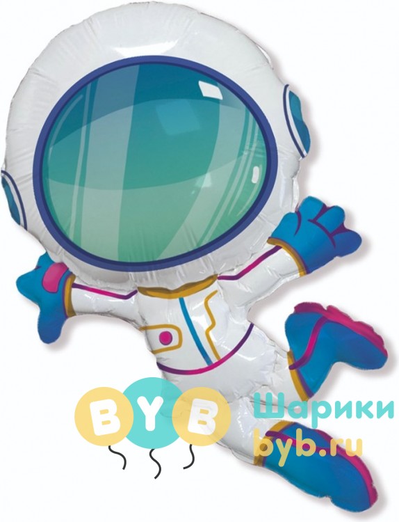Шар фольгированный "Космонавт в невесомости"