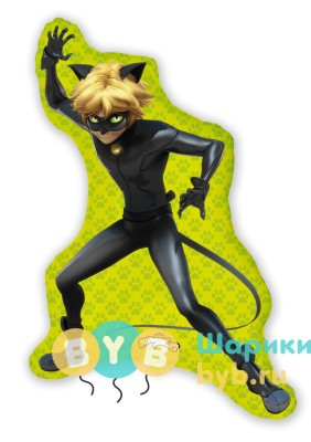 Шар фольгированный "Супер-кот"