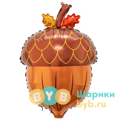 Шар фольгированный "Желудь"