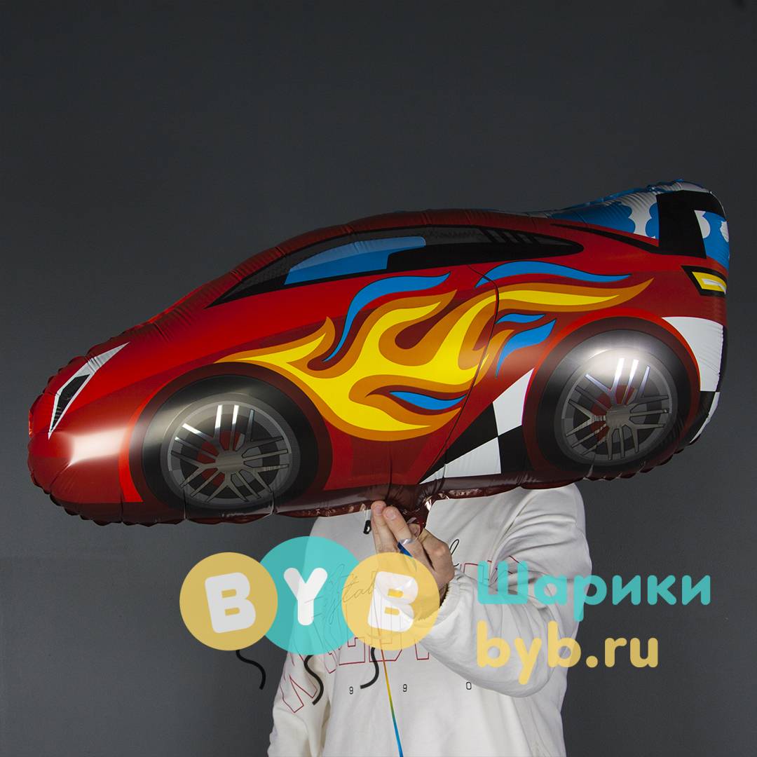Шар фольгированный "Машинка"