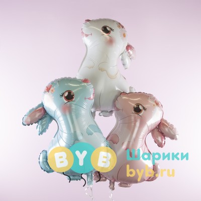 Шар фольгированный "Милый зайка"