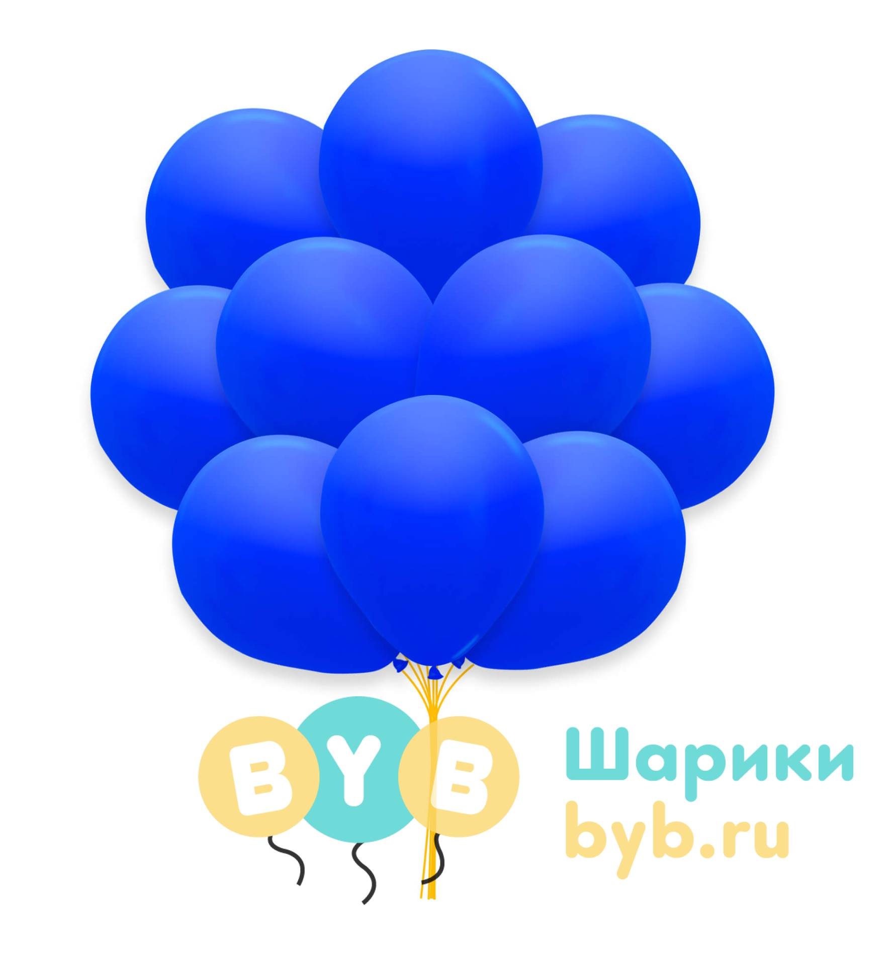 Облако шаров Синий