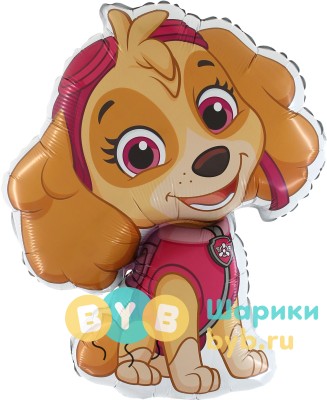 Фольгированный шар "Щенячий патруль, Скай"