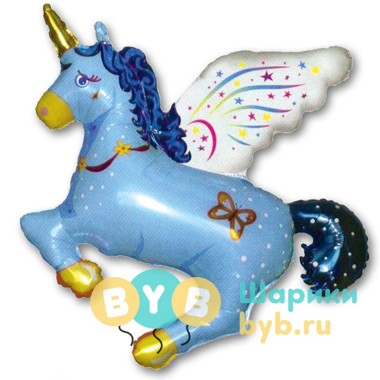Шар фольгированный "Волшебный единорог"