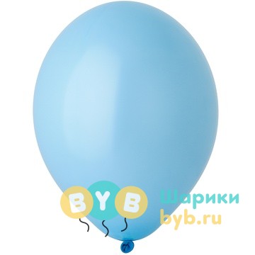 Шарик латексный пастель Экстра Sky Blue