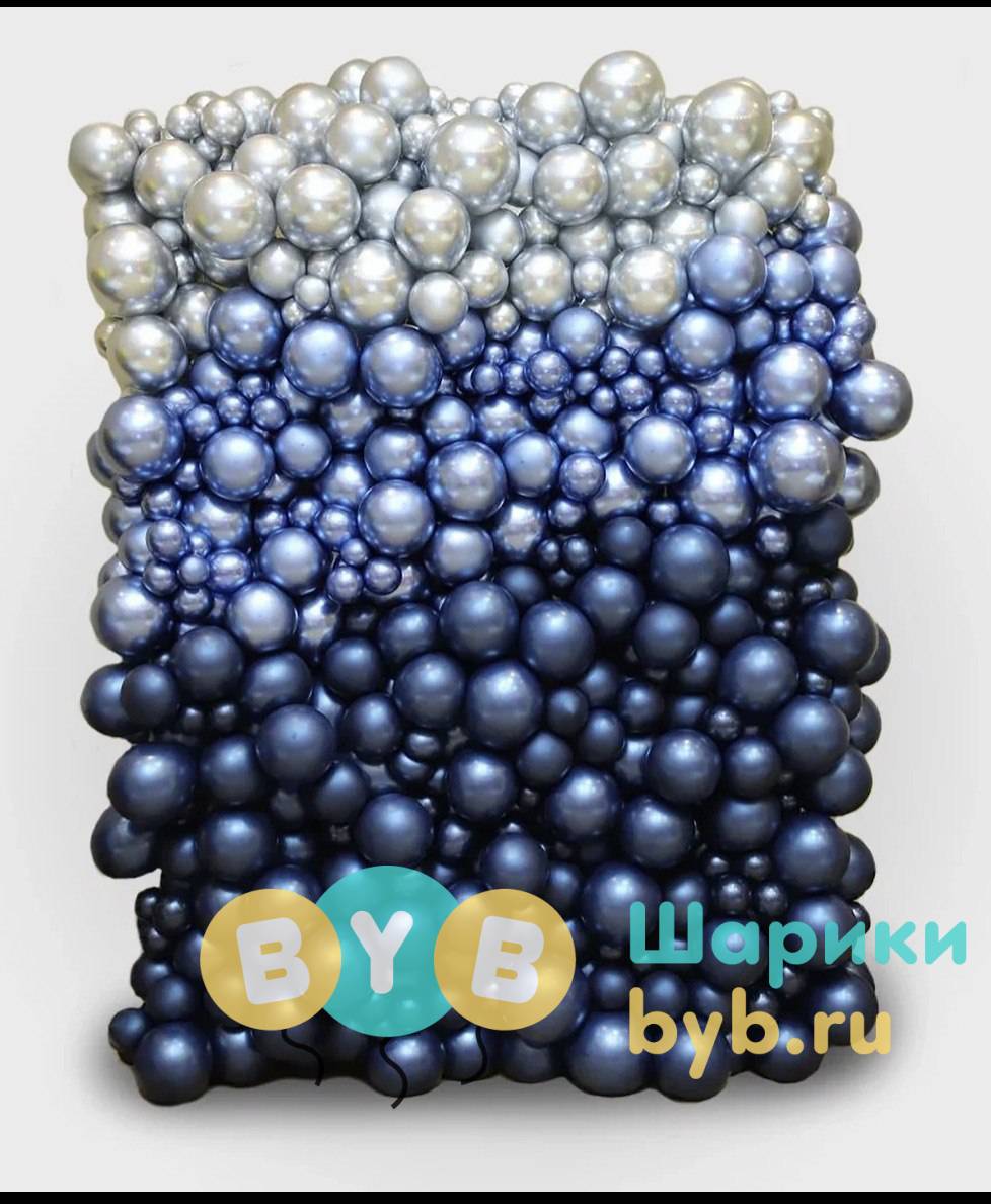 Стена из шаров