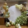 Фотозона из шаров круглая