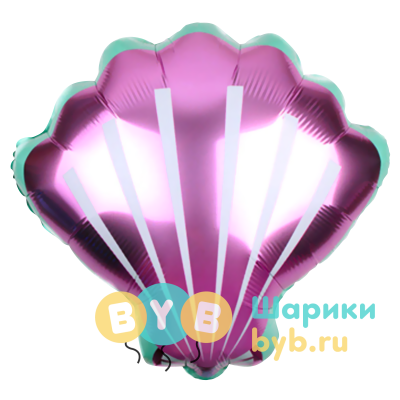 Шар фольгированный "Морская ракушка"