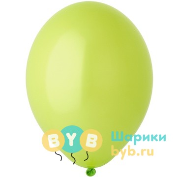 Шарик латексный пастель Экстра Apple Green