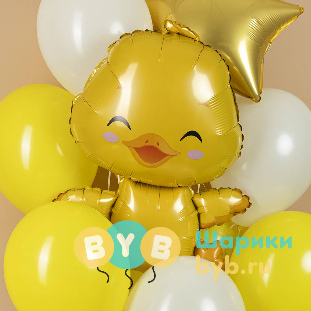 Шар фольгированный "Маленький утенок"