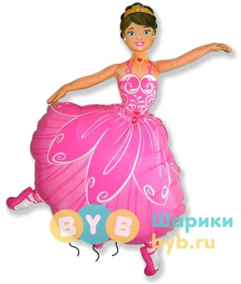Шар фольгированный "Балерина"