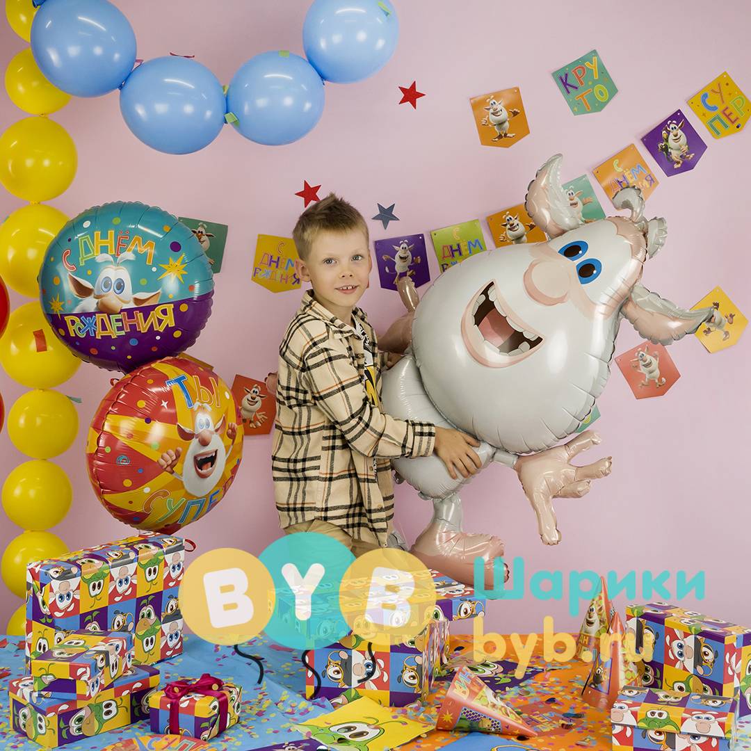 Шар фольгированный "Буба"