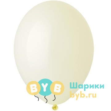 Шар латексный пастель Экстра Vanilla