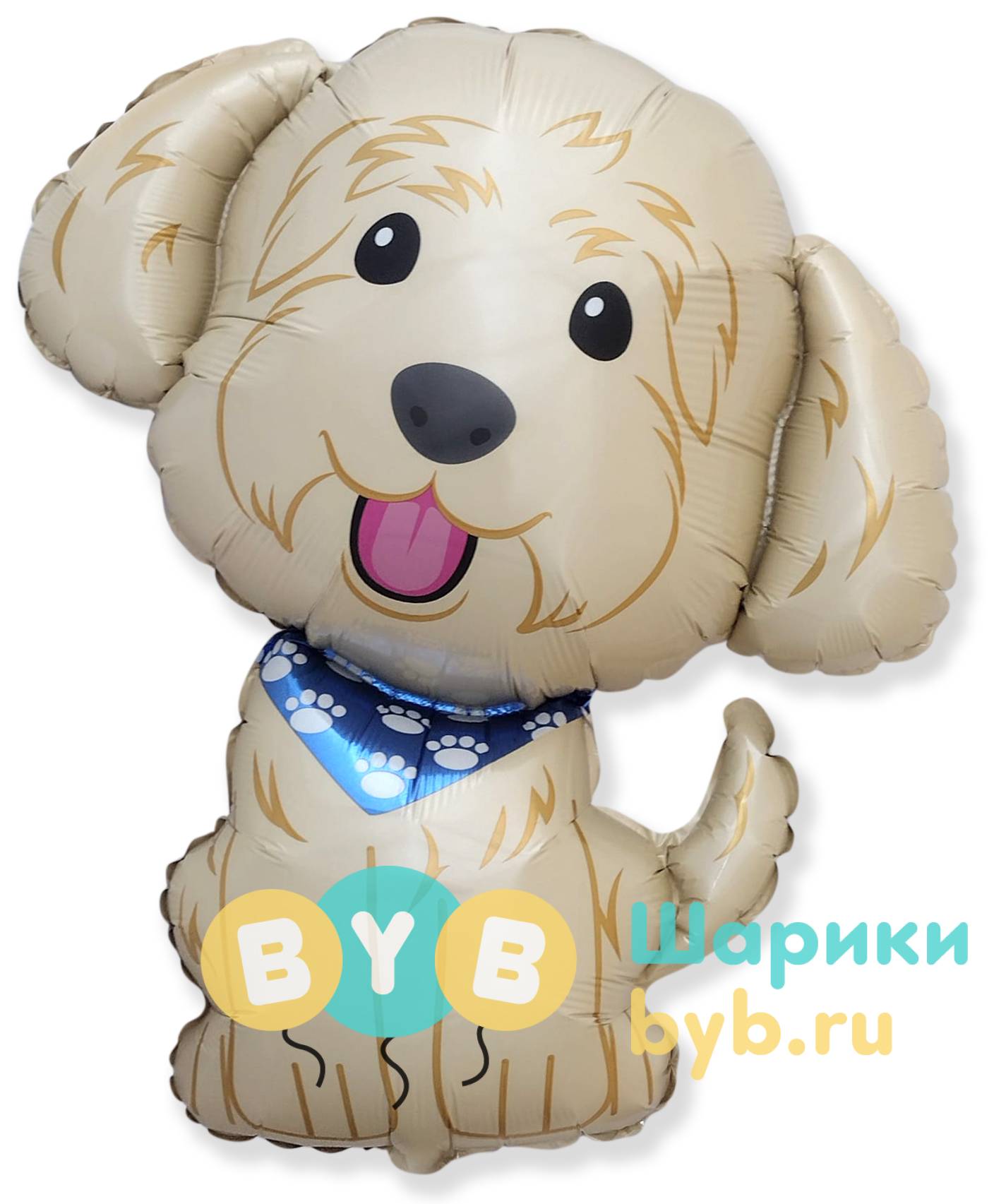 Шар фольгированный "Веселый щенок"