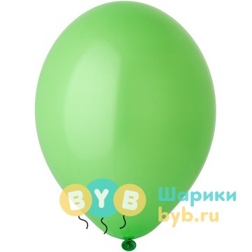 Шар латексный пастель Экстра Lime Green