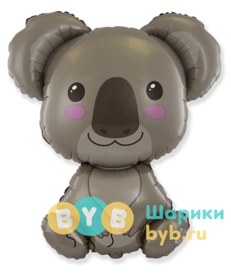 Шар фольгированный "Коала"
