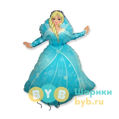Шар фольгированный "Снежная королева"