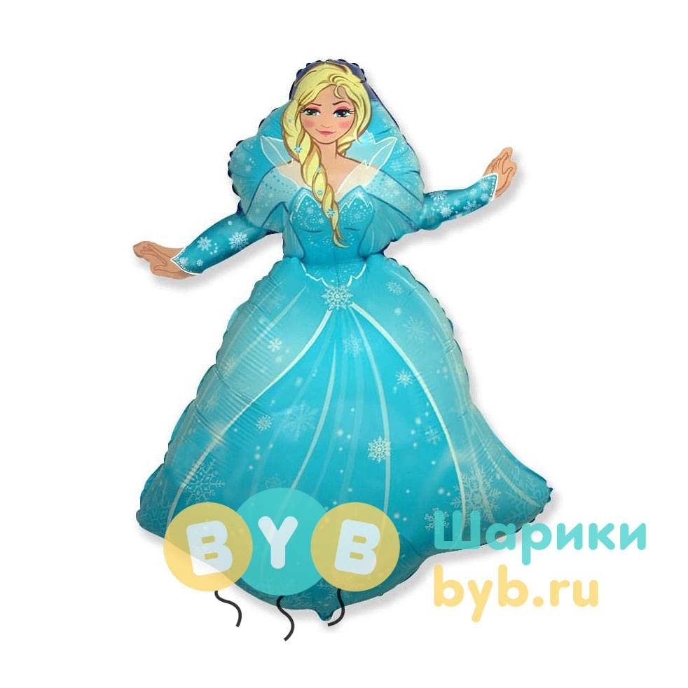 Шар фольгированный "Снежная королева"