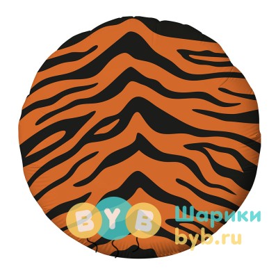 Шар фольгированный "Круг, Анималистика"