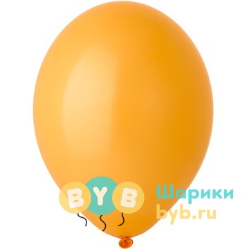 Шар латексный Пастель Экстра Ocher