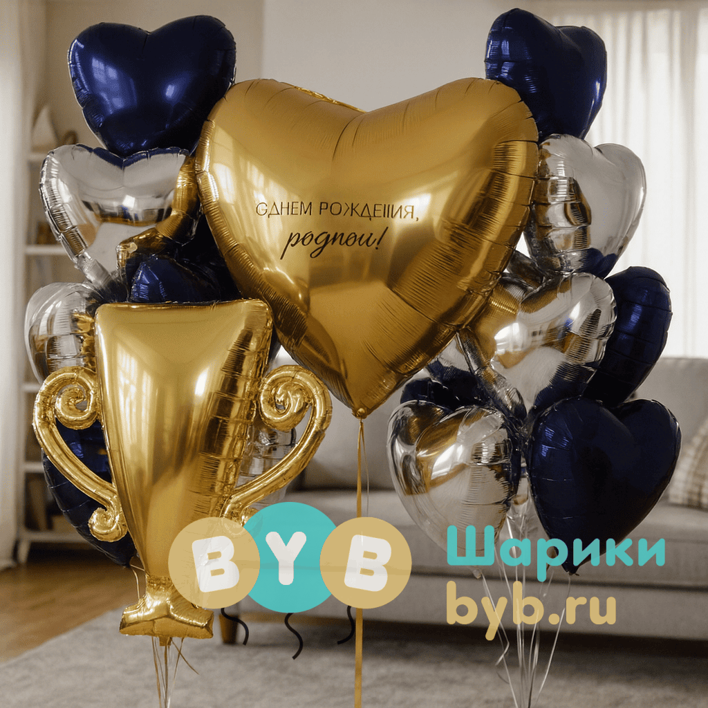 Сет воздушных шаров "Кубок чемпиона"