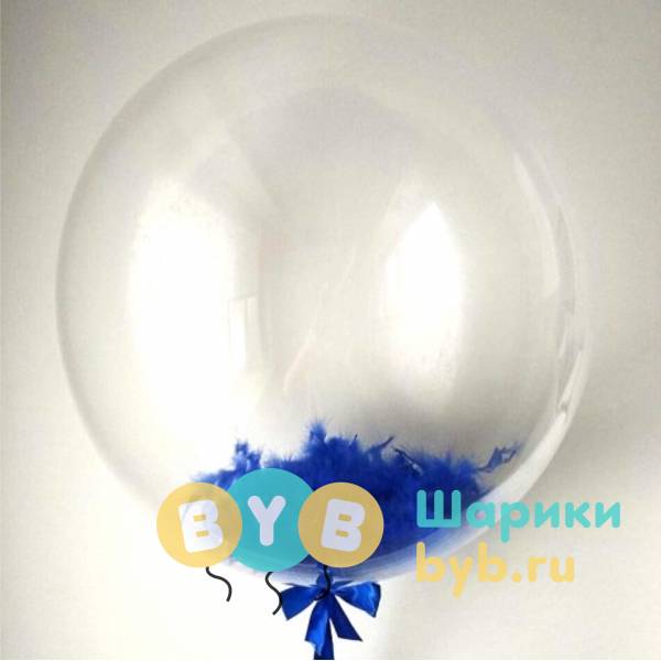 Большой шар с перьями