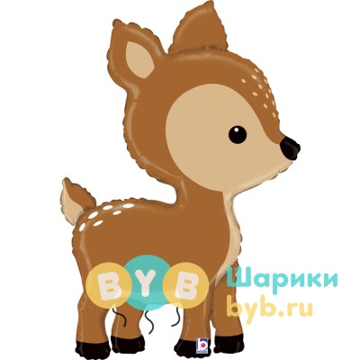 Шар фольгированный "Лесной Олень"