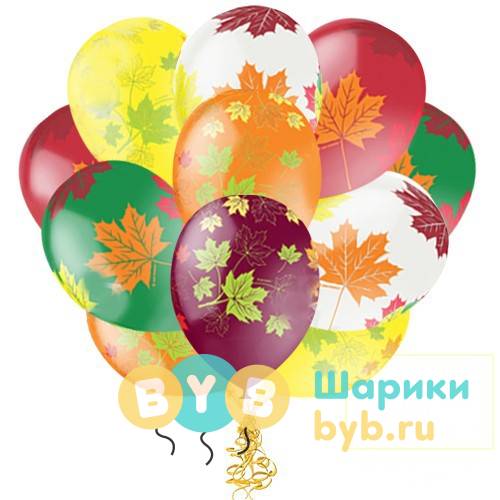 Облако из шаров «Осенние листья»