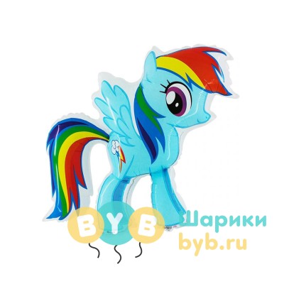 Шар фольгированный "Милая пони"