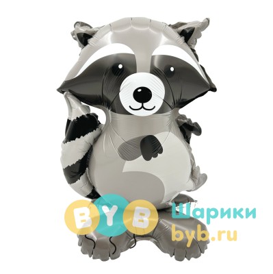 Фигура на подставке "Лесной Енот"