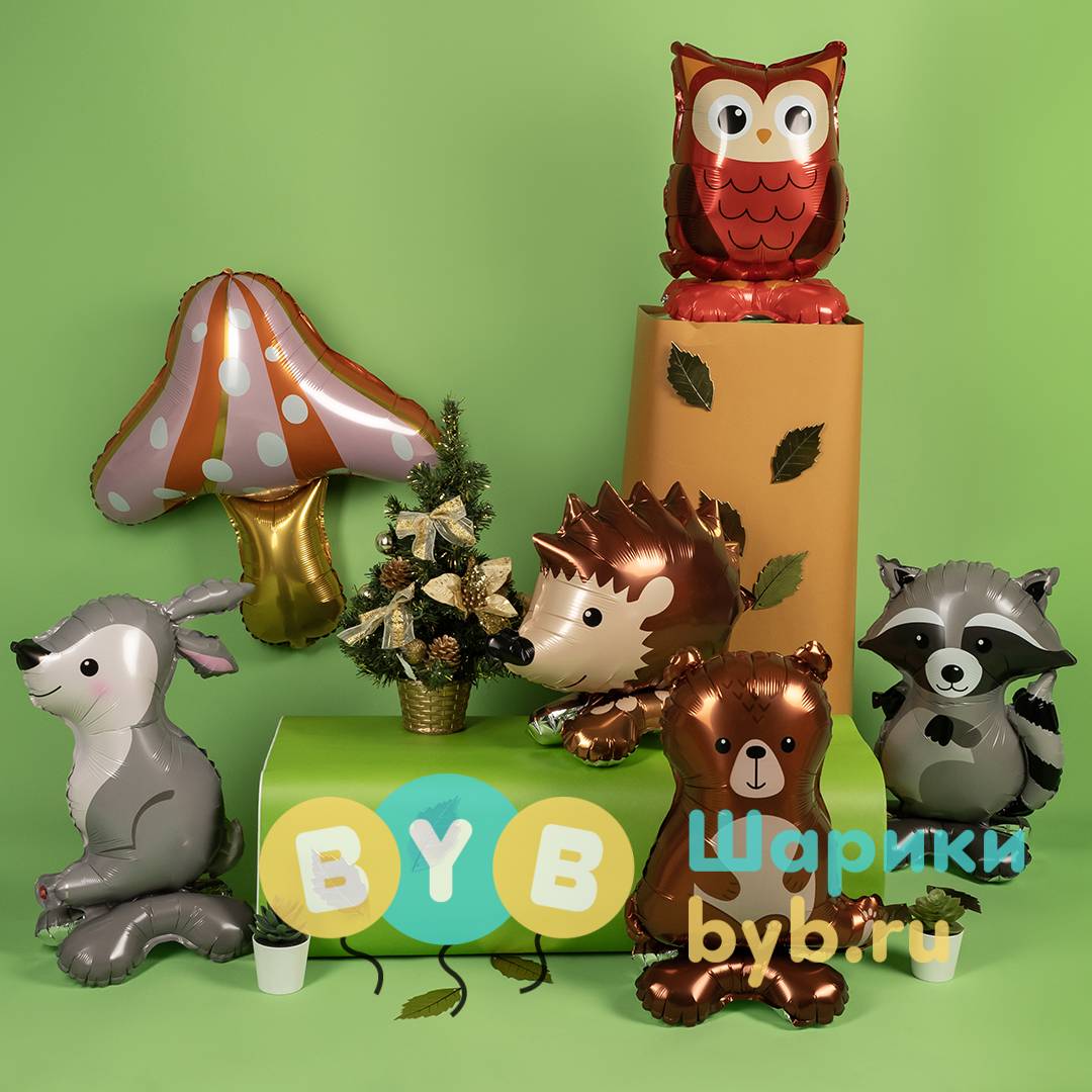 Фигура на подставке "Лесной Енот"